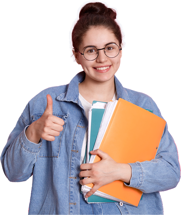 Student smiling